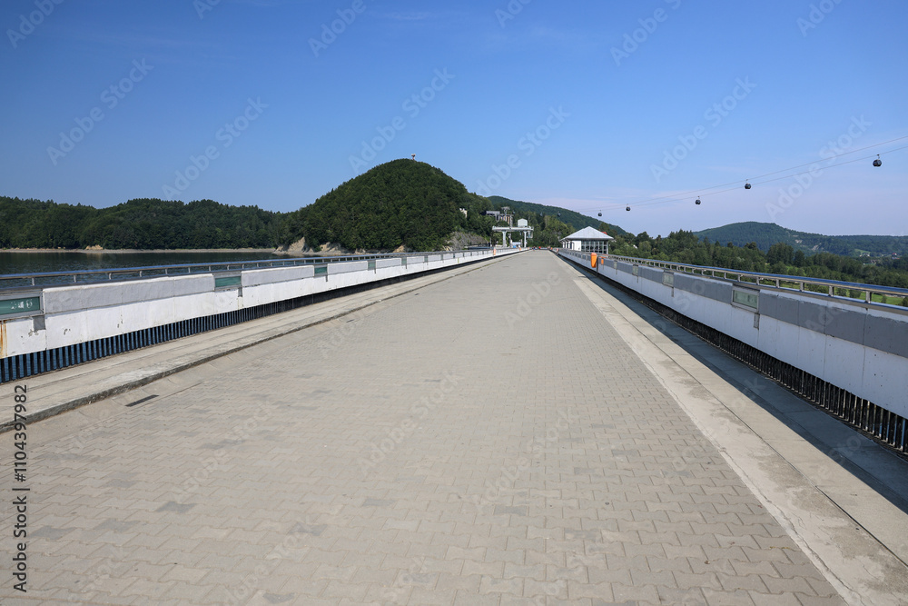 Fototapeta premium Solina water dam