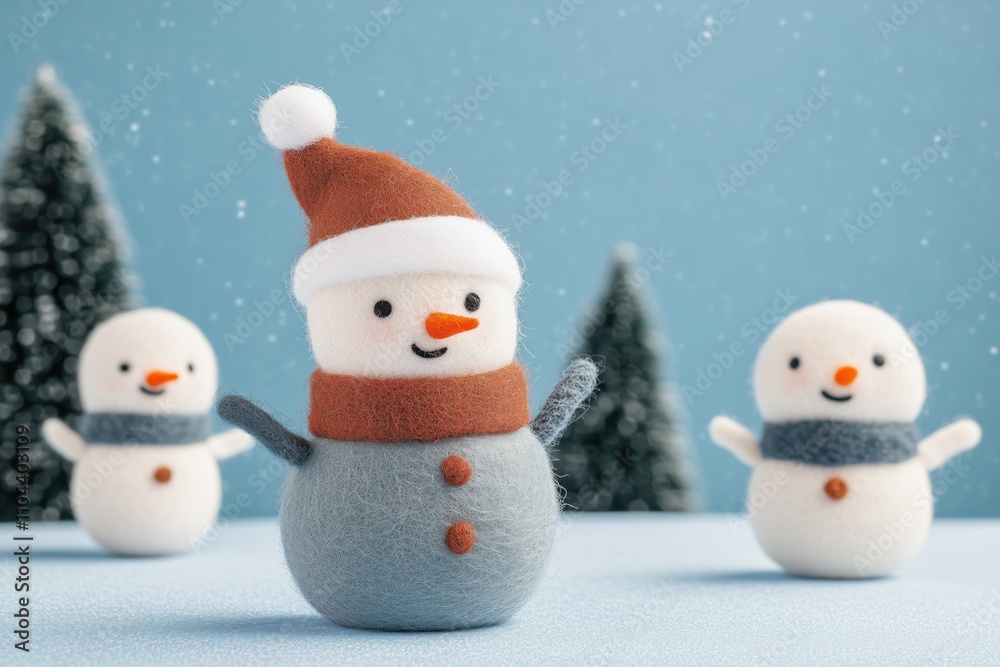 Paisagem de natal em miniatura com Papai Noel, renas e pinheiros cobertos de neve, estilo lúdico e colorido, criado por IA generativa. Paisagem de natal em miniatura com Papai Noel, renas e pinheiros cobertos de neve, estilo lúdico e colorido, criado por IA generativa.