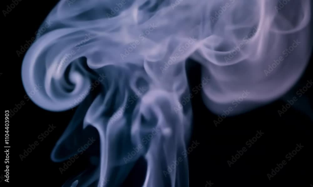 swirling smoke forms dance against the void swirling smoke forms dance against the void