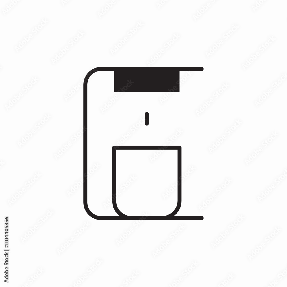 coffee machine icon sign vector coffee machine icon sign vector