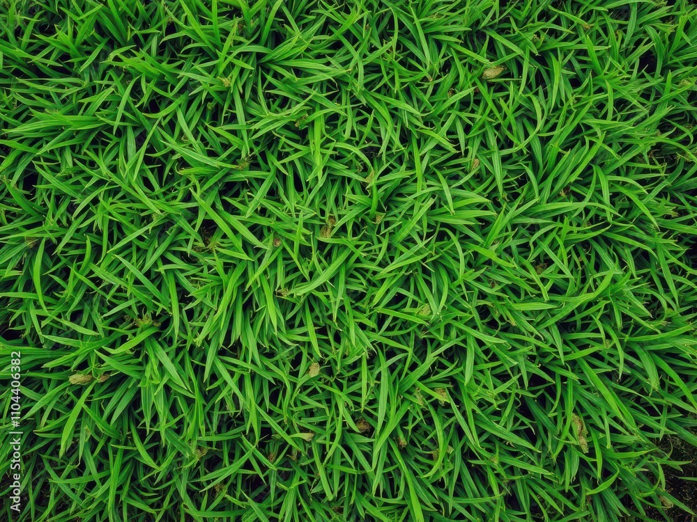 Lush green grass textured background, perfect for nature themes, foliage Lush green grass textured background, perfect for nature themes, foliage