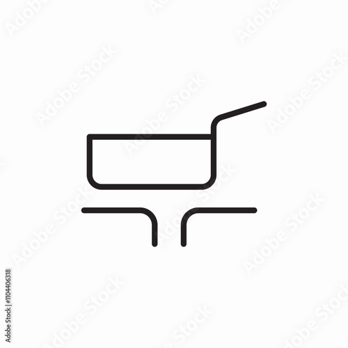 pan cook icon sign vector