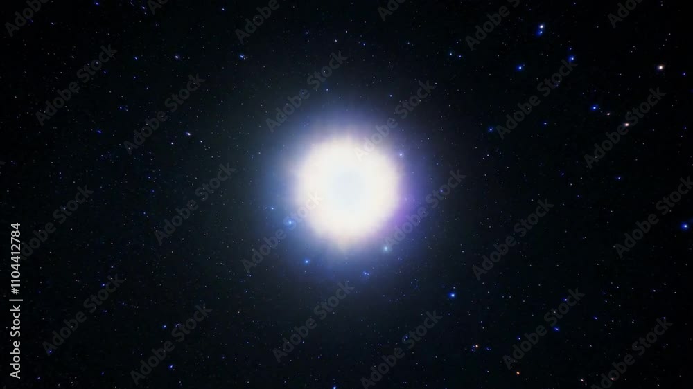 4K with glowing corona, dark space backdrop, scattered moving stars, cosmic ambiance without symbols 4K with glowing corona, dark space backdrop, scattered moving stars, cosmic ambiance without symbols