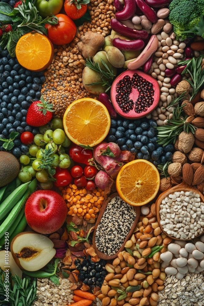 Close up photo of healthy foods Close up photo of healthy foods