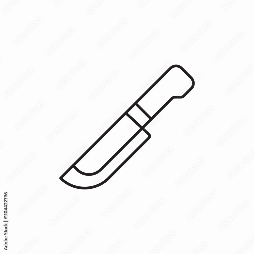 cook knife icon sign vector cook knife icon sign vector