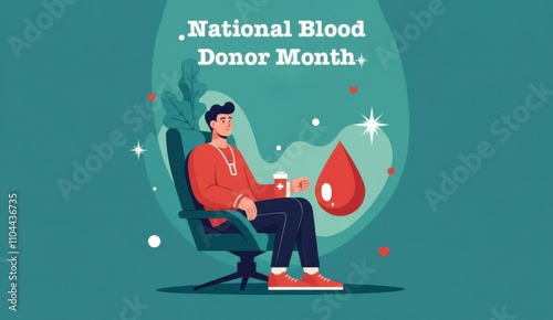 Celebrating  National Blood Donor Month with a focus on compassion and community support photo