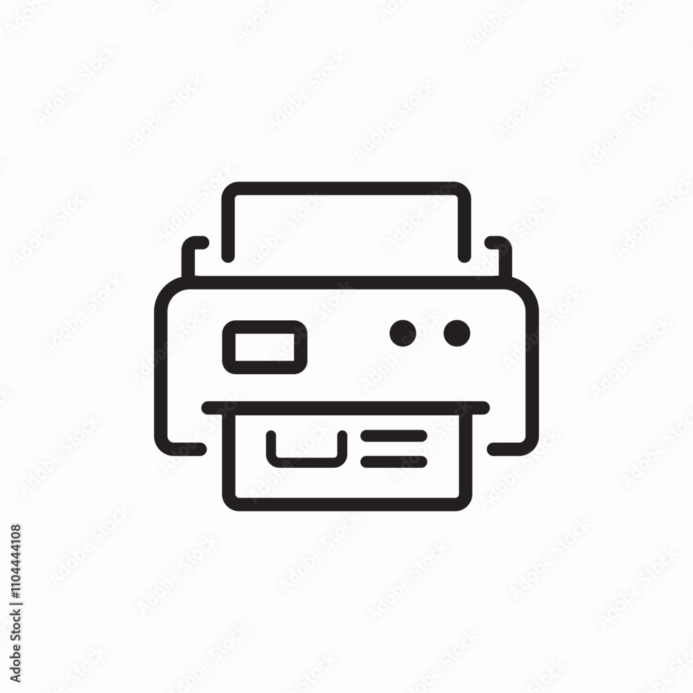 printer print icon sign vector printer print icon sign vector