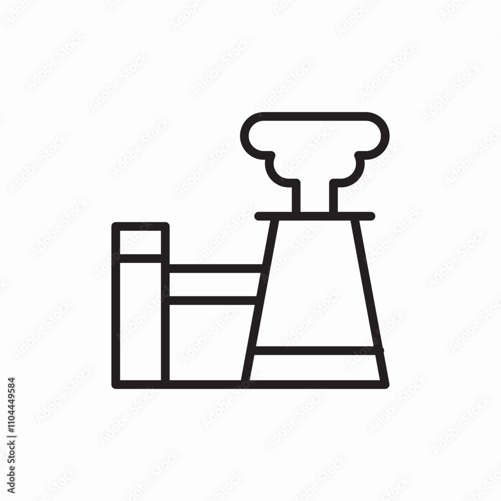 factory industrial icon sign vector factory industrial icon sign vector