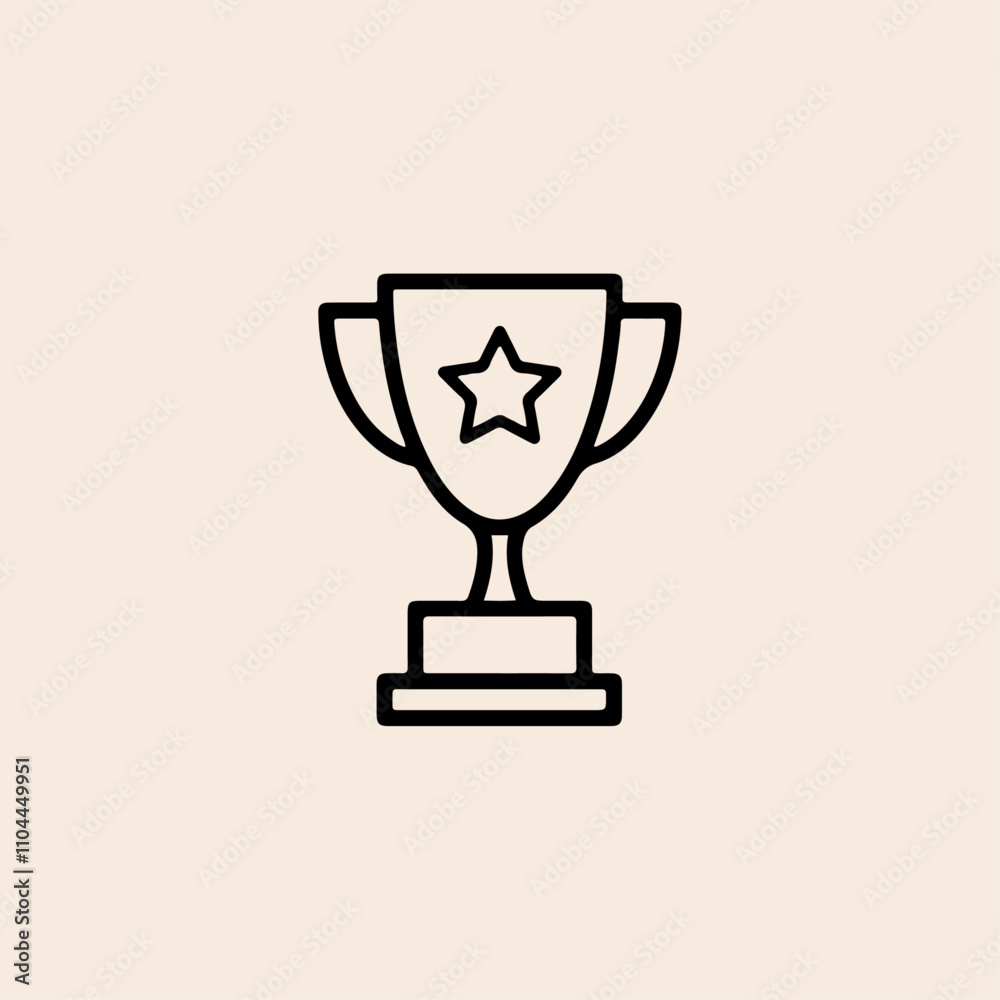 trophy icon in trendy flat style vector design 01 trophy icon in trendy flat style vector design 01
