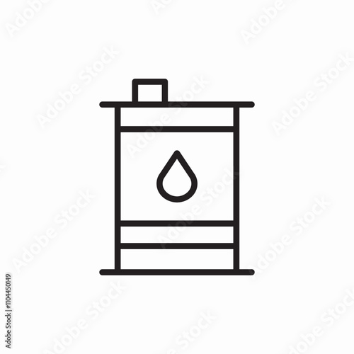 petrol barrel icon sign vector