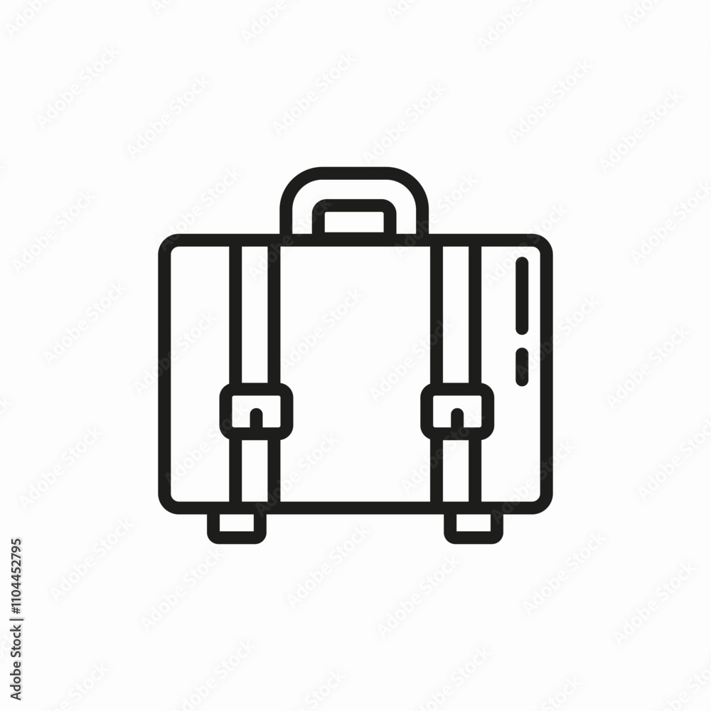 luggage baggage icon sign vector luggage baggage icon sign vector