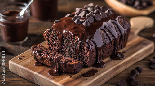 Hot Fudge Brownie Bread Recipe photo