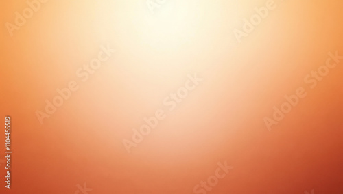 Pastel pale soft brown red coral orange yellow gold peach fuzz pink beige white abstract background. Circle. Color gradient ombre blur. Noise grain grainy mesh. Autumn fall. Design. Template. Minimal.