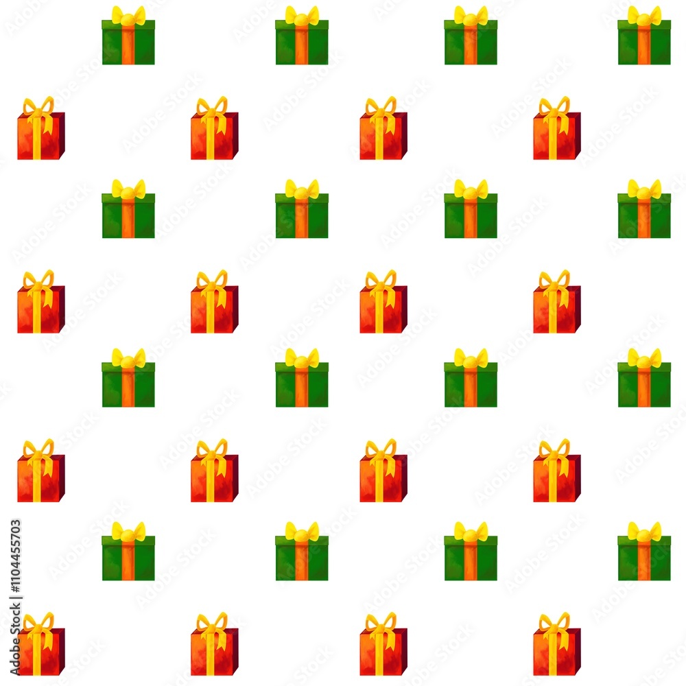 Gifts seamless pattern, celebration print Gifts seamless pattern, celebration print