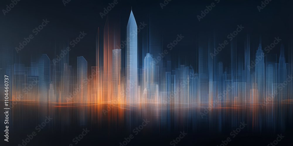 Minimalist graphic illustration of city and building Outlines
Minimalist graphic illustration of city and building Outlines