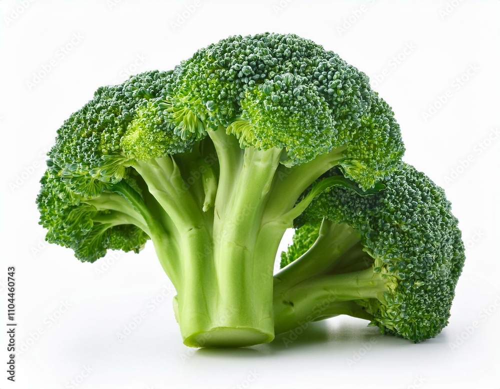 broccoli isolated on white background broccoli isolated on white background