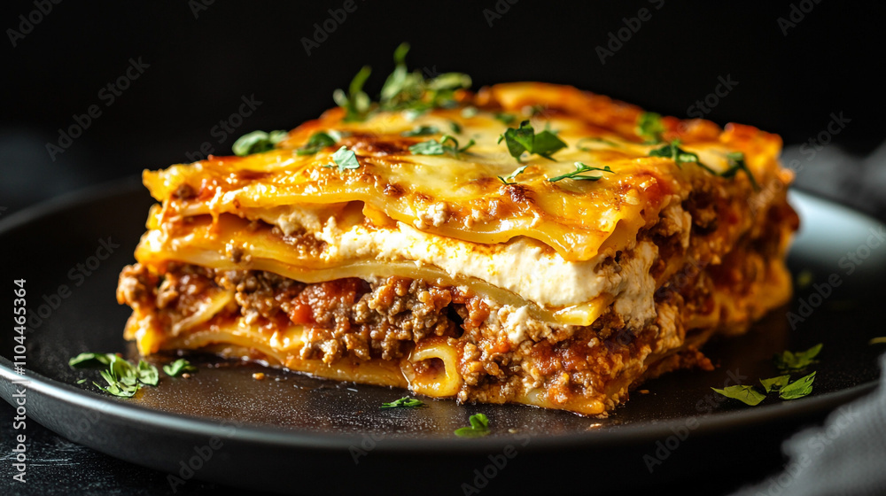 Delicious Homemade Lasagna Italian Food Pasta Bake Dinner Recipe Delicious Homemade Lasagna Italian Food Pasta Bake Dinner Recipe