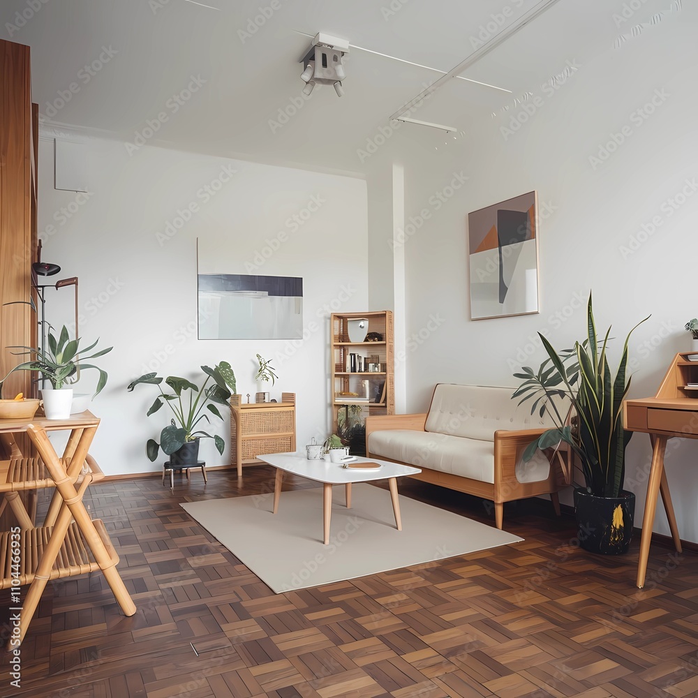Scandinavian Style Living Room Interior Scandinavian Style Living Room Interior
