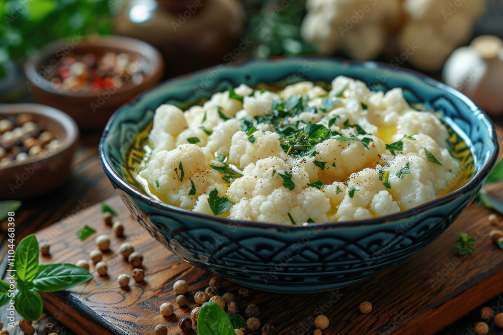 Mashed cauliflower with oil, keto diet,. Mashed cauliflower with oil, keto diet,.