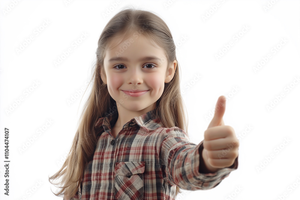 Girl smiles bright smile. Dentist's day. Isolated background Girl smiles bright smile. Dentist's day. Isolated background
