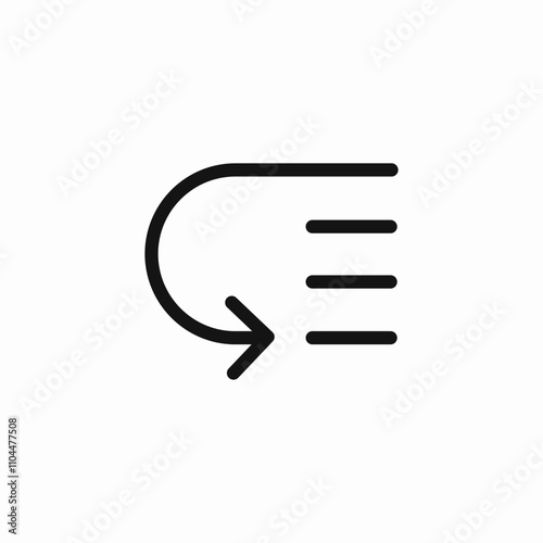 stack change queue icon sign vector