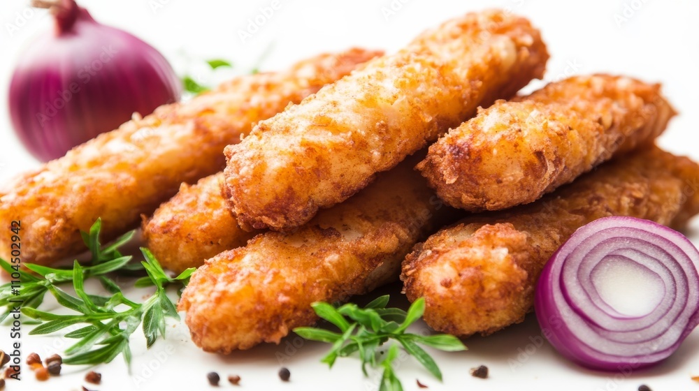 Fried fish nibbles Fried fish nibbles