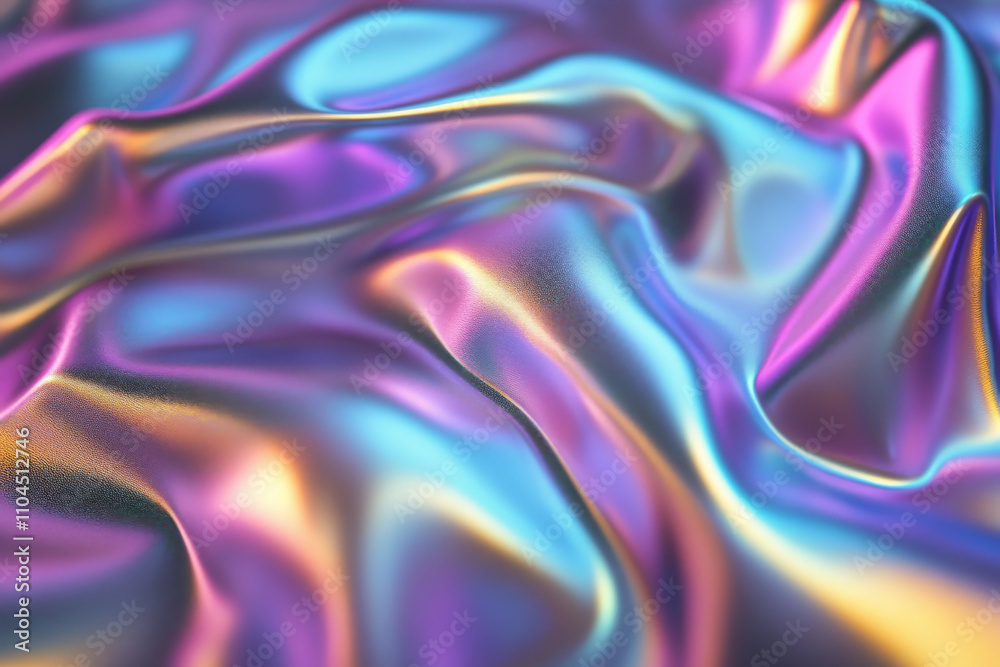 Obraz premium A smooth titanium metal surface with a cool, shimmering finish and subtle color variations, perfect for futuristic visuals.