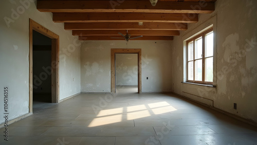 Interior of the empty house
