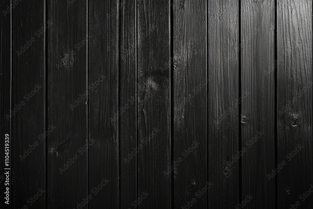 Fototapeta premium A dark wood panel background with a sleek, matte finish and subtle grain patterns, adding a sophisticated and modern touch to any scene.