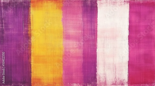 Abstract colorful vertical stripes painting texture background.