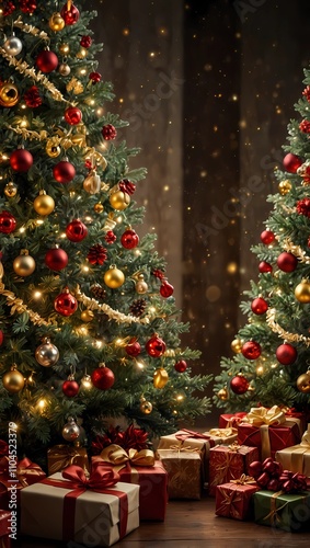 Christmas Backgrounds for Holiday Campaigns. Feliz Natal