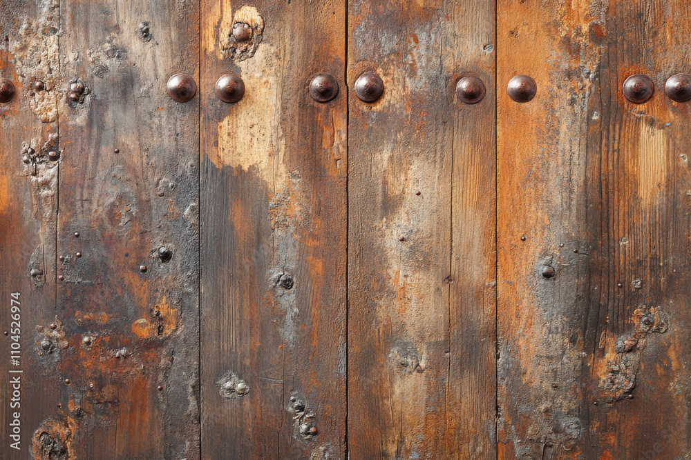 A rustic wooden background with a natural finish, including visible nail heads and grain patterns that enhance the earthy, vintage appeal. A rustic wooden background with a natural finish, including visible nail heads and grain patterns that enhance the earthy, vintage appeal.