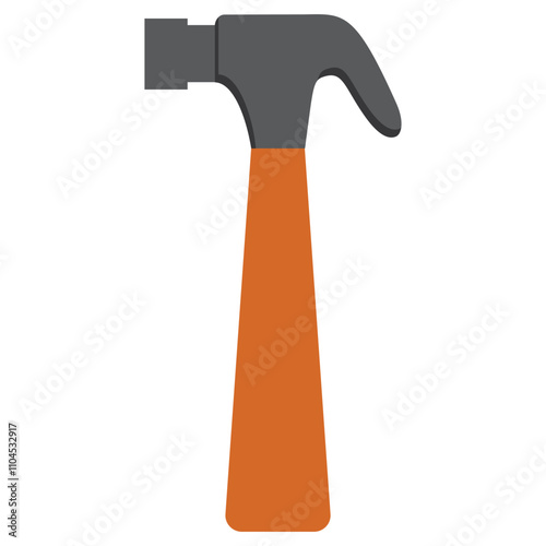 Hammer Vector - Simple and Clean Tool Illustration