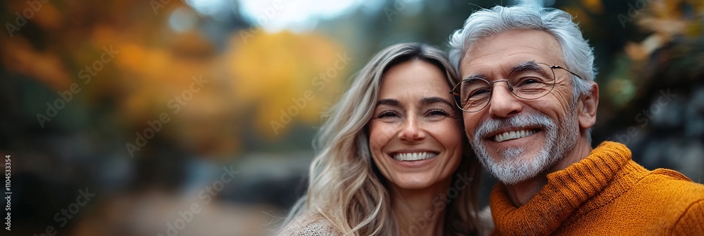 Outdoor, hug and senior couple for fitness, exercise and walking with happy people in retirement Outdoor, hug and senior couple for fitness, exercise and walking with happy people in retirement