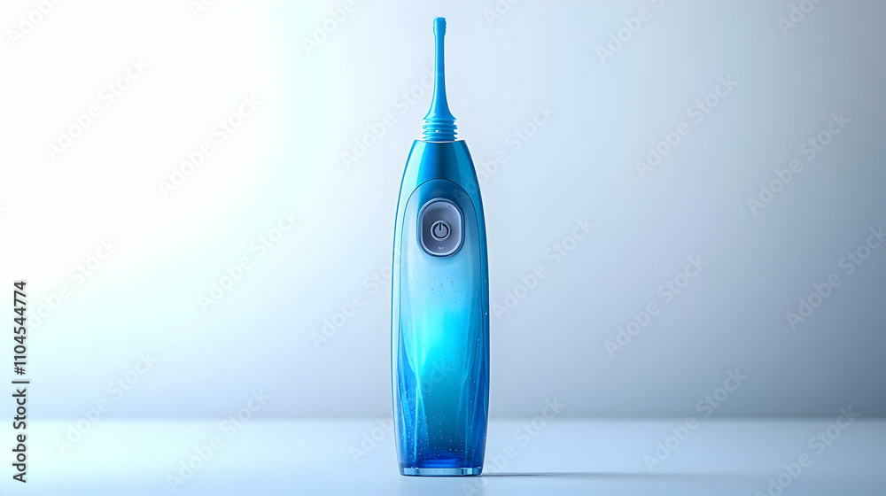 Blue 3D Render of Oral Irrigator Blue 3D Render of Oral Irrigator