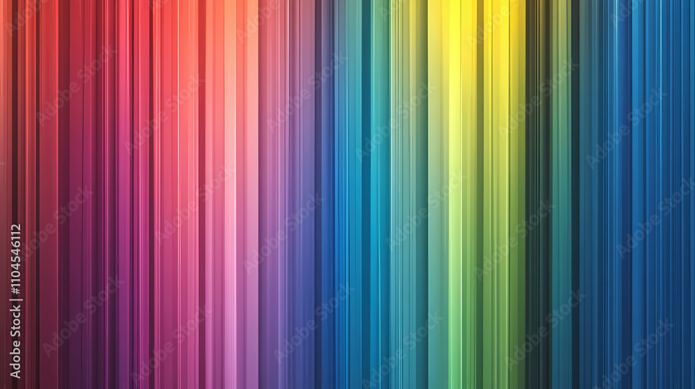 Obraz premium Multicolored rainbow chromatic spectrum abstract design for background and texture. Chromatic. Illustration