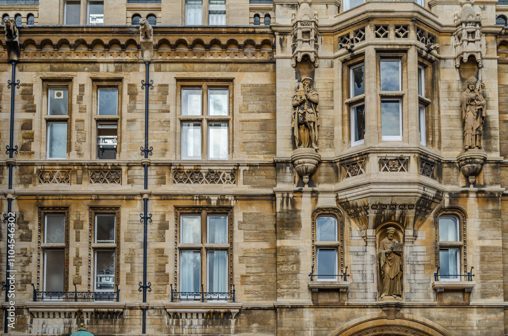 Architecture in the old town of Cambridge, United Kingdom Architecture in the old town of Cambridge, United Kingdom