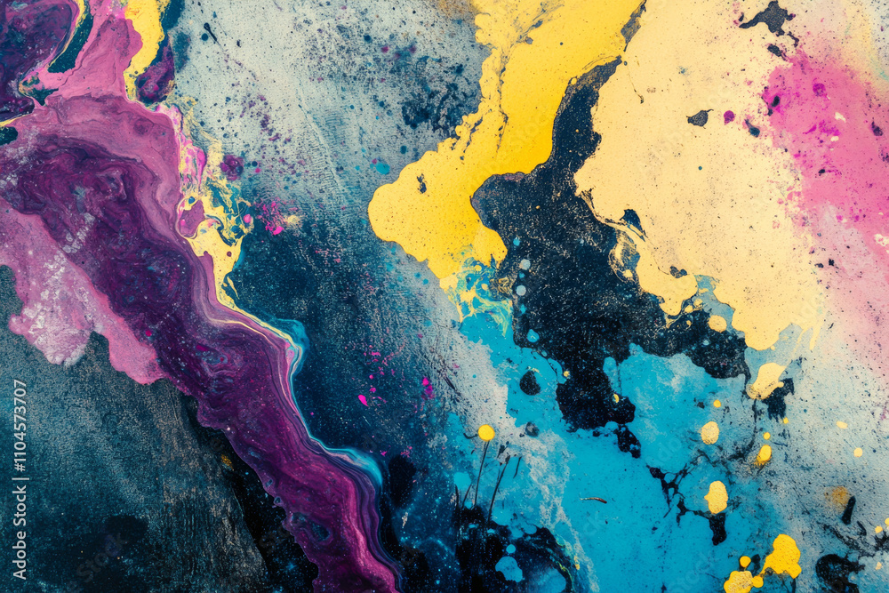 Vibrant graffiti street texture, bold colorful sprays on a weathered wall with dynamic urban energy Vibrant graffiti street texture, bold colorful sprays on a weathered wall with dynamic urban energy