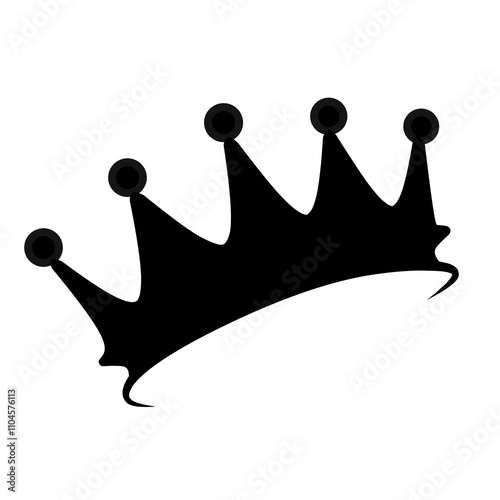 king crown silhouette