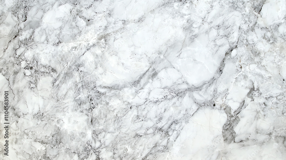 Obraz premium Elegant marble surface showcasing subtle gray veins with a timeless classic appeal for various design applications
