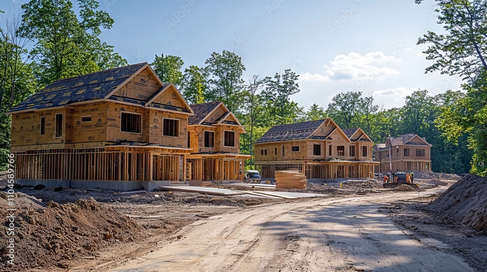 New Residential Development in Progress New Residential Development in Progress