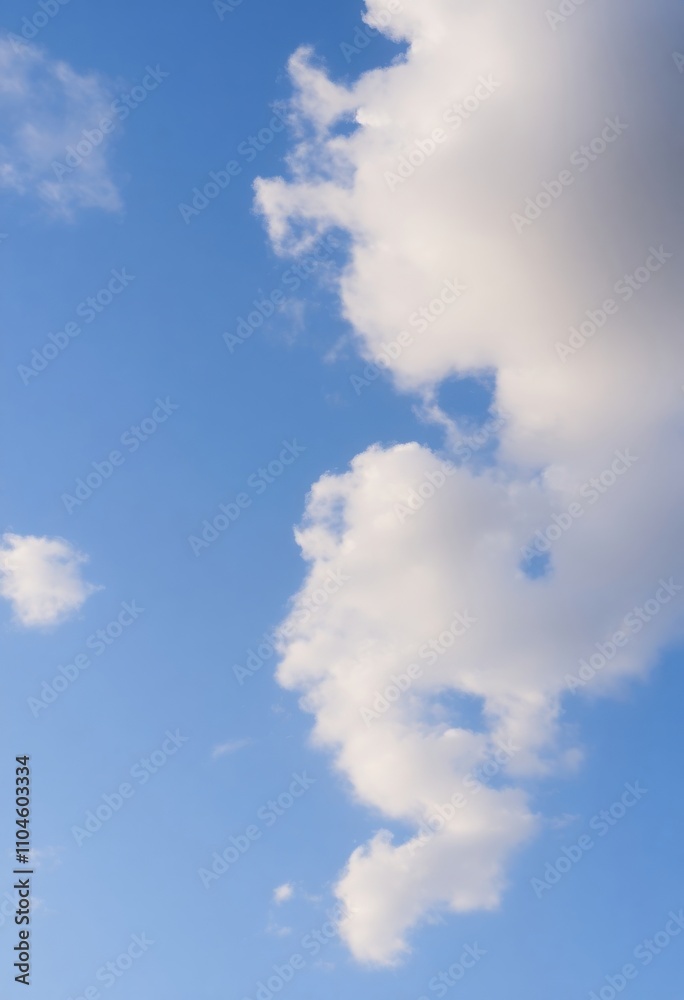 blue sky with a few clouds blue sky with a few clouds