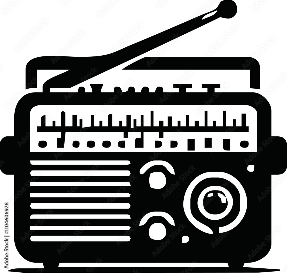 Radio icon vector illustration, logo template, FM broadcast icon isolated, Radiocast business concept. Old radio clipart, Radio logo template vector. tape recorder symbol. Radio icon vector illustration, logo template, FM broadcast icon isolated, Radiocast business concept. Old radio clipart, Radio logo template vector. tape recorder symbol.