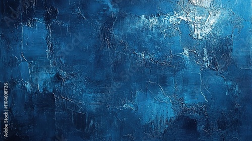 Deep Blue Abstract Texture for Creative Design and Art Projects
