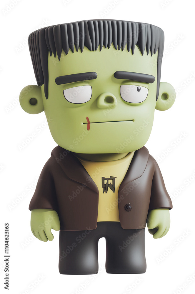 Classic monster vinyl figure collectible, cut out - stock png. Classic monster vinyl figure collectible, cut out - stock png.