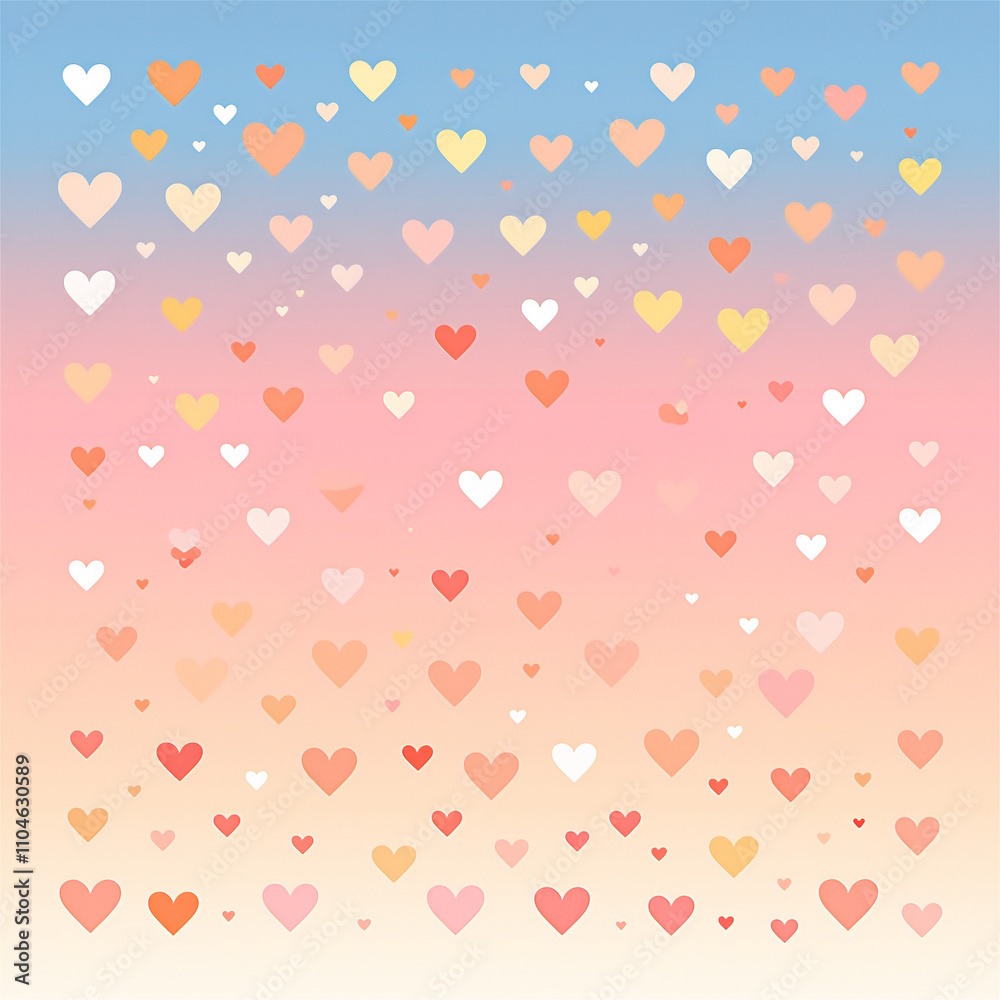 background with hearts background with hearts