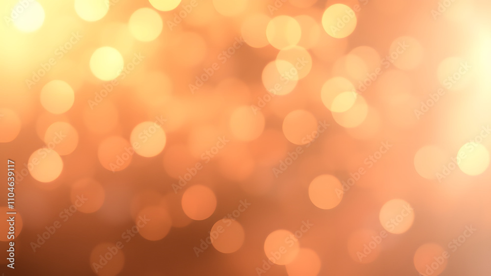 Obraz premium Golden bokeh lights blur beautifully, creating a festive wallpaper