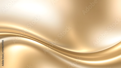 A luxurious metallic background with a gradient of reflective