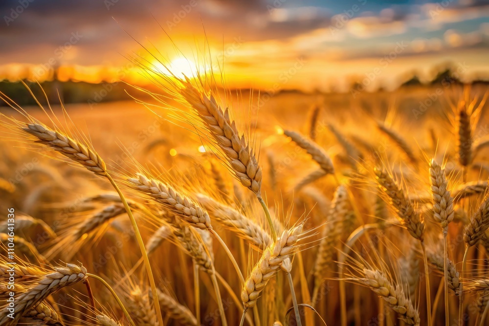 Golden Wheat Stalks Long Exposure Photography, Sunset Wheat Field, Rural Landscape, Summer Harvest, Agricultural Scene, Wheat Field at Dawn, Golden Hour Photography Golden Wheat Stalks Long Exposure Photography, Sunset Wheat Field, Rural Landscape, Summer Harvest, Agricultural Scene, Wheat Field at Dawn, Golden Hour Photography