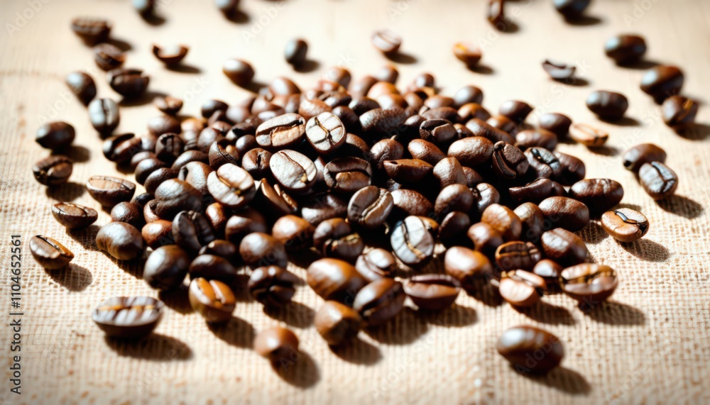 Premium Brown Coffee Beans And Aroma Design Premium Brown Coffee Beans And Aroma Design